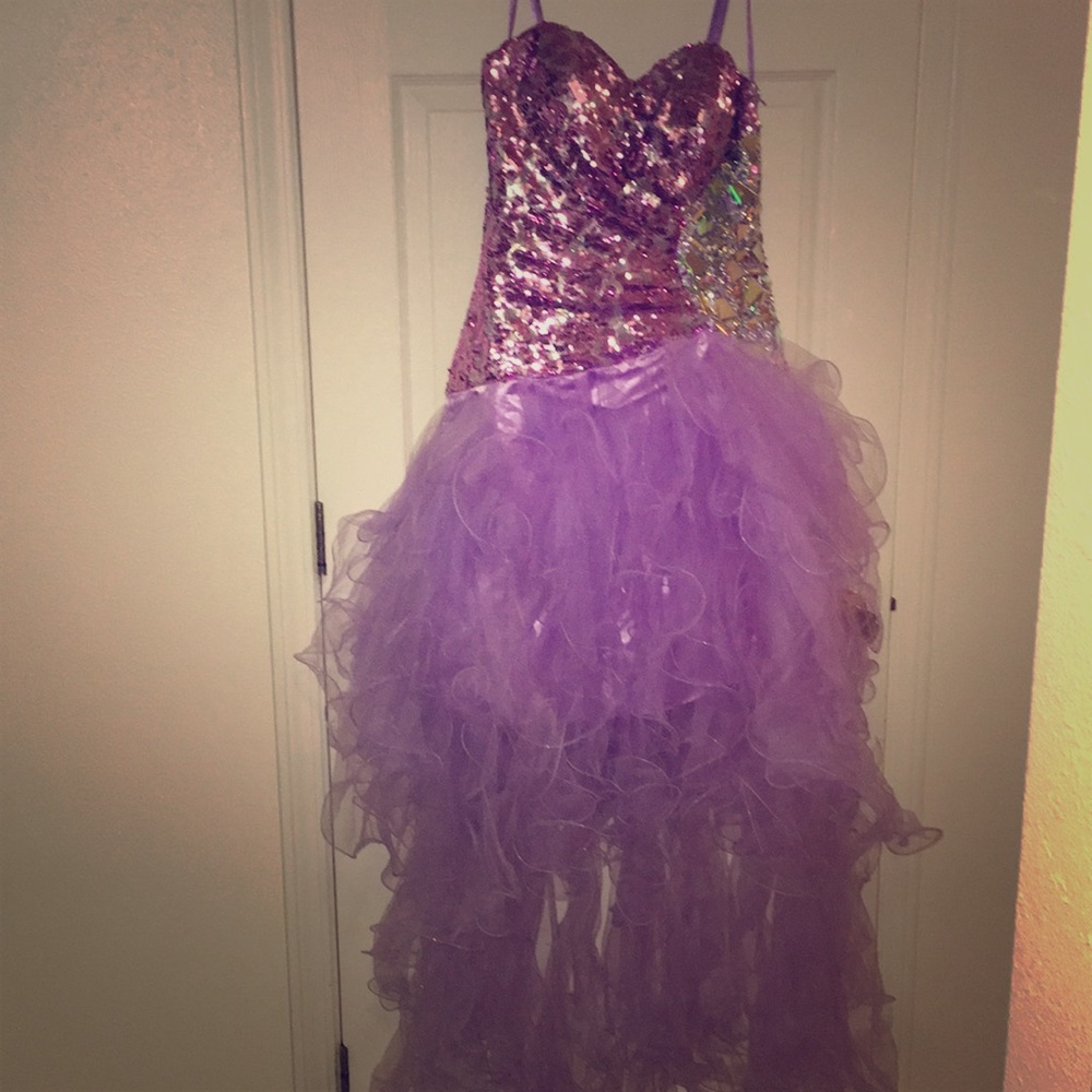 Hi-low Prom dress! Brand: Dave and Johnny